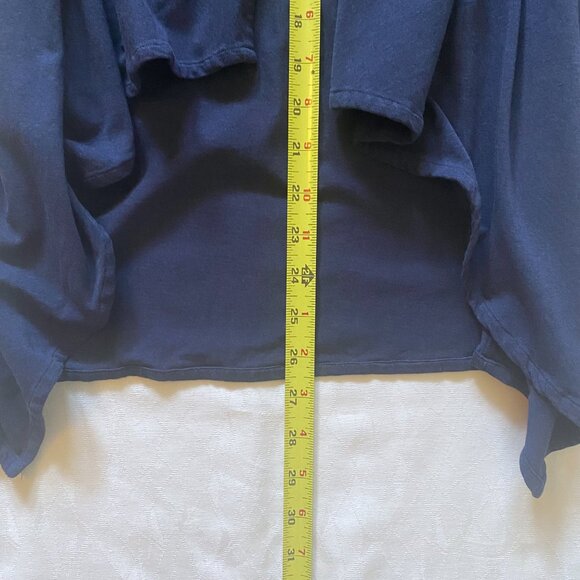 Coolibar Women's XXS Marietas UPF 50+ Sun Wrap Open Cardigan Jacket Blue - Picture 7 of 10